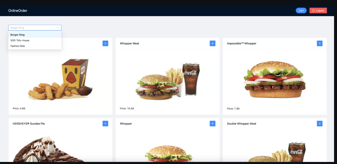 Online Order Project
